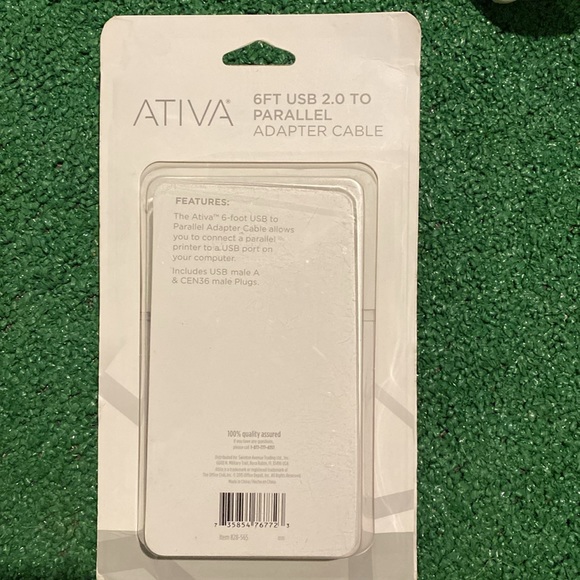 Ativa USB 2.0 to Parallel Adapter Cable - Picture 4 of 4